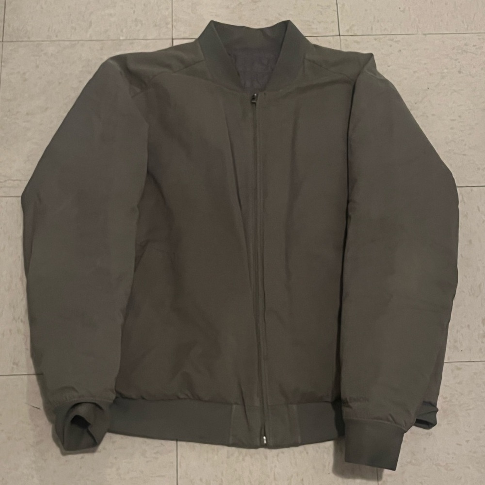 Lululemon Insulated Cotton Blend Green  Bomber Jacket  Size XXL